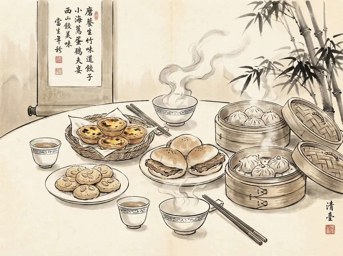 赌博平台推荐澳门传统美食水墨画风格